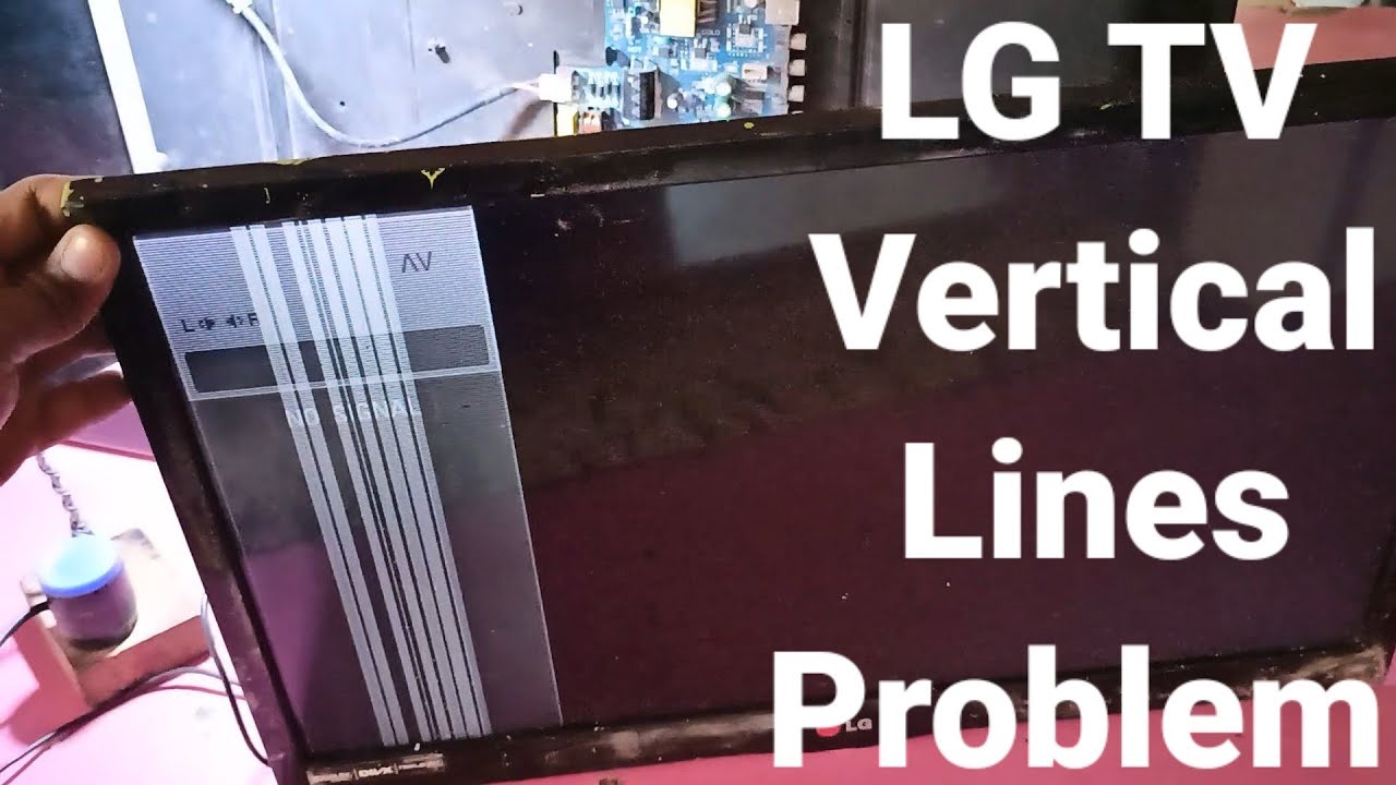 LG TV Vertical Lines Problem !! How To Repair LG TV !! Without Side Cof Panal Repair @bharatrajebaba