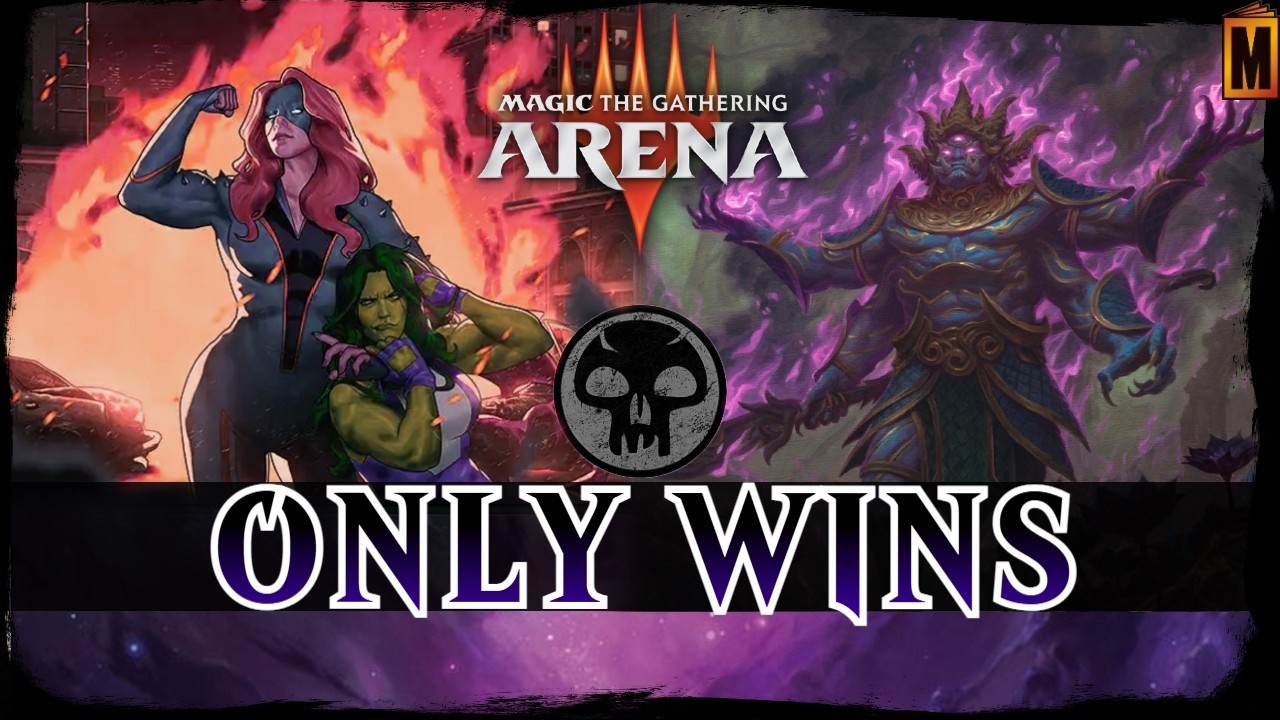 Чёрный никогда не проигрывает | MTG Arena Моночёрная агрессивная колода, 95% побед в стандартном ...