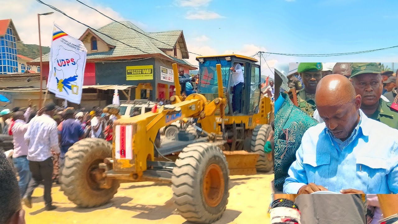 Sud-Kivu:lancement à Uvira des travaux de construction de la route N°5 Par le ministre ALEXIS GISARO