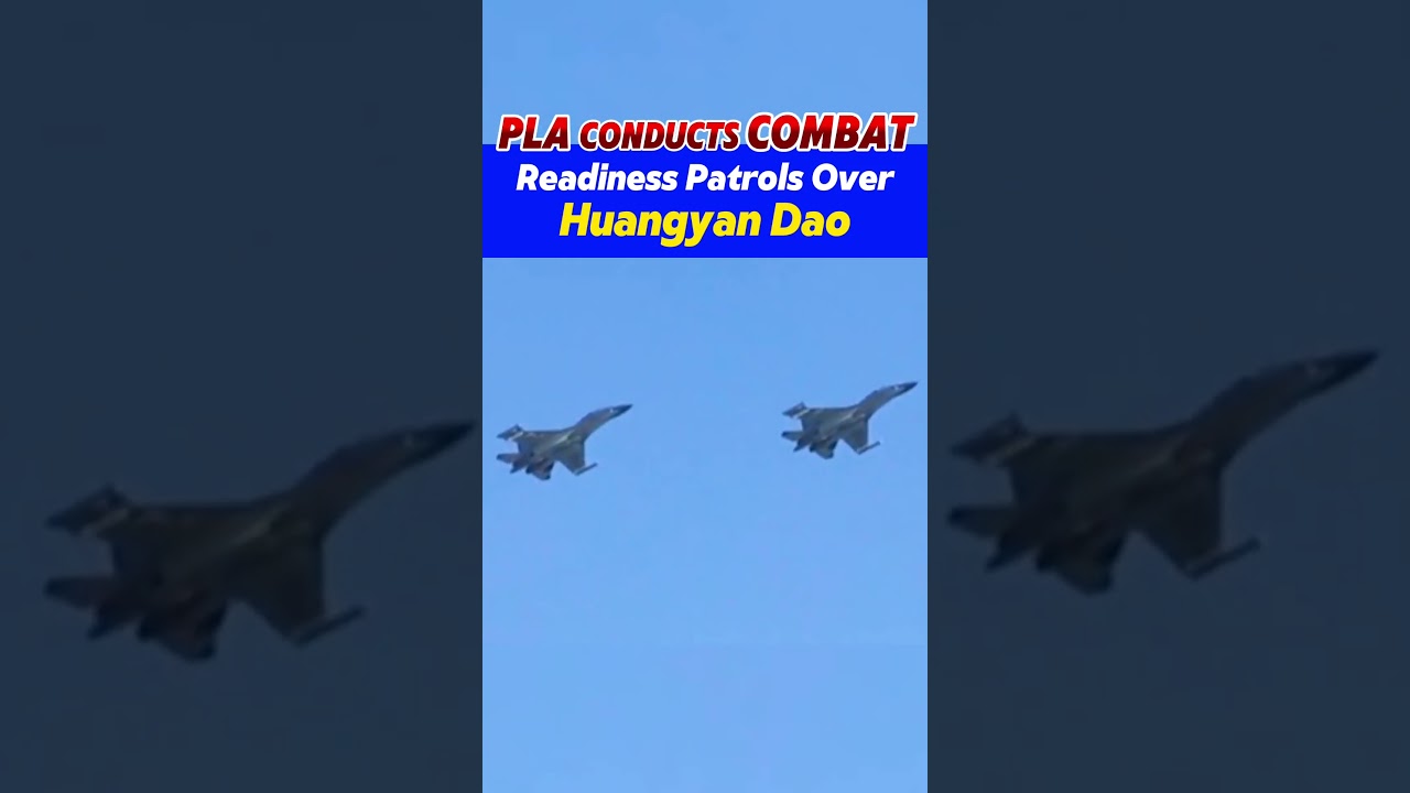PLA Conducts Combat Readiness Patrols over Huangyan Dao #china #likechina #fyp #pla #southchinasea