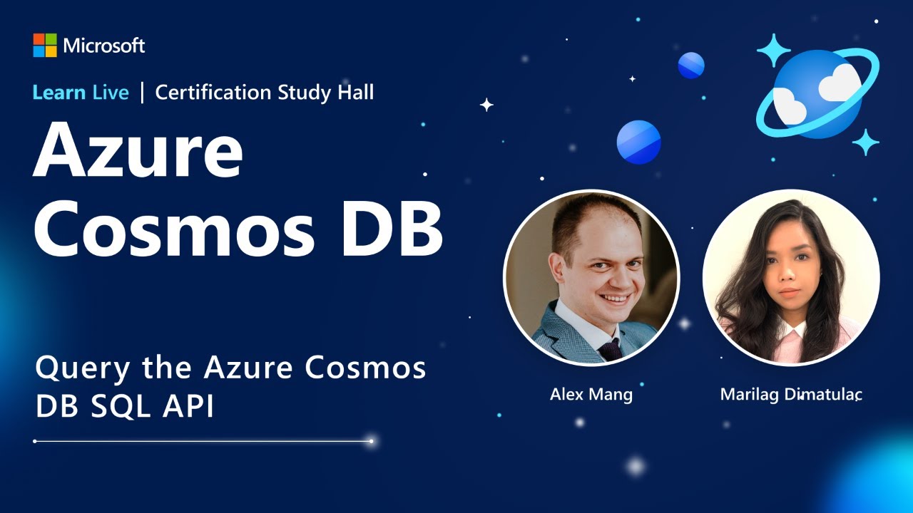 Learn Live - Query the Azure Cosmos DB SQL API