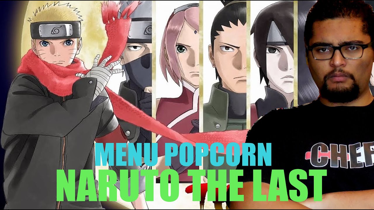 NARUTO THE LAST - MENU POPCORN