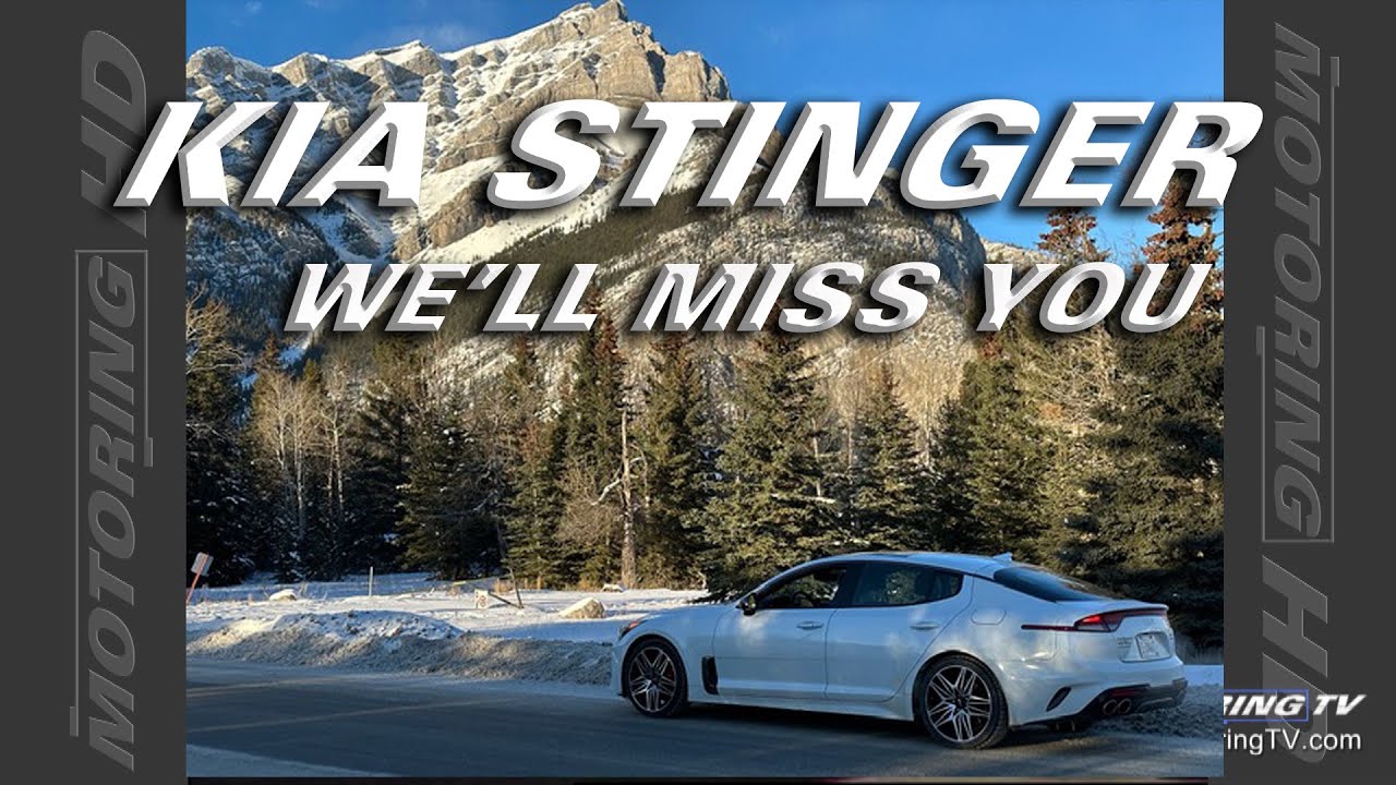 Russ Checks Out the Kia Stinger (We'll Miss it!) | Motoring TV