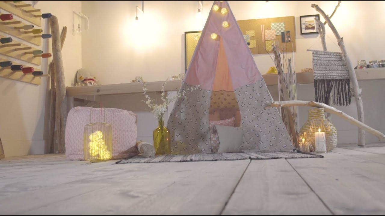 Comment coudre un tipi ?