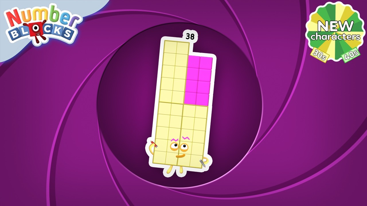 Meet Numberblock 38 | BRAND NEW CHARACTER REVEAL | Learn to Count | Numberblocks