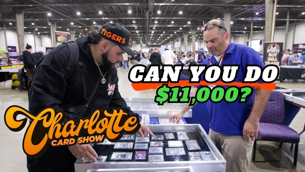7 ЧАСОВ и УЩЕРБ НА БОЛЕЕ 30 ТЫСЯЧ ДОЛЛАРОВ на выставке Charlotte Card Show!