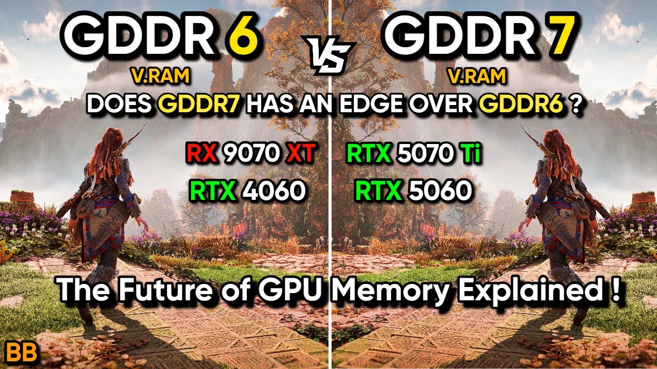 GDDR 6 и GDDR 7 &mdash; СРАВНЕНИЕ ПАМЯТИ ГРАФИЧЕСКИХ ПРОЦЕССОРОВ