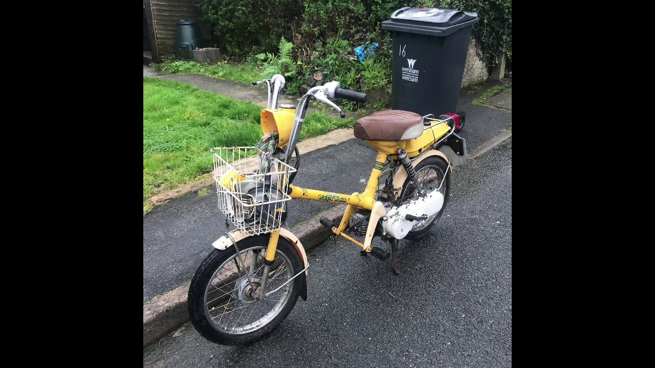 Honda Express first start since 1984