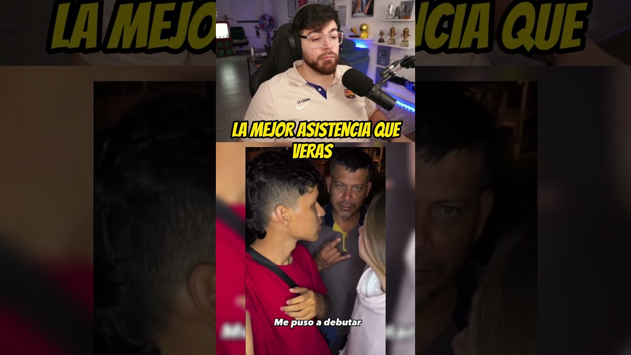 Esas si son asistencias 🤑 #lacobra #davooxeneize #fcbarcelona #realmadrid