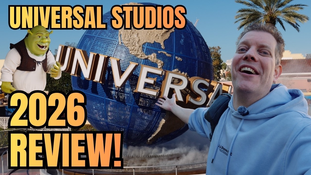 DIT MOET JE ZIEN! UNIVERSAL STUDIOS ORLANDO 2026 REVIEW! TIPS en ACHTBAAN HELEMAAL WEG?!?!