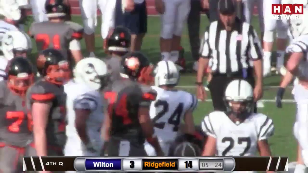 HAN Sports: Wilton at Ridgefield Football 10.21.17
