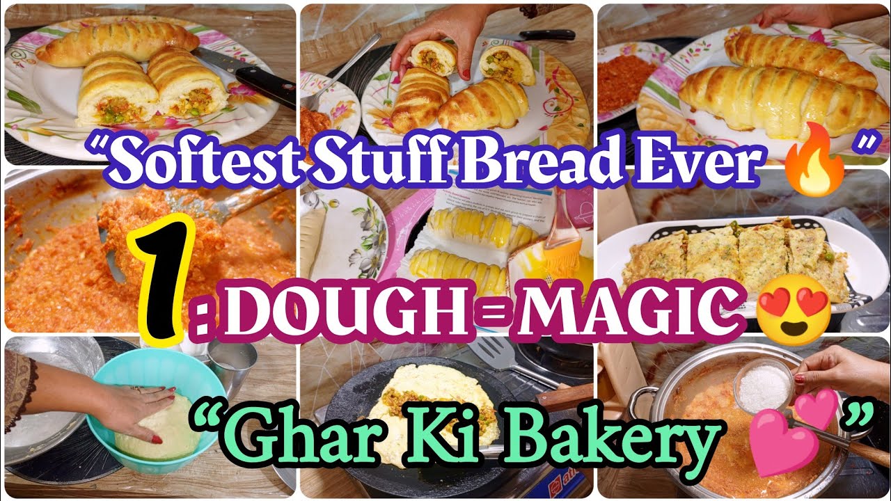 Bas Ye 1 Dough Seekh Lo! 😱 | Har Cheez Ban Jaye Gi | Stuffed Bread Recipe in Urdu
