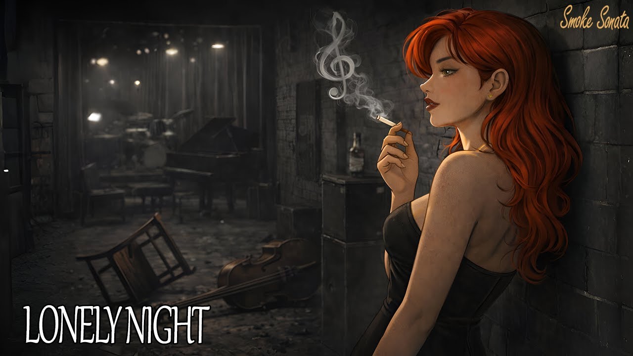 𝓘𝓽 𝓗𝓾𝓻𝓽𝓼, 𝓑𝓾𝓽 𝓘𝓽 𝓟𝓪𝓼𝓼𝓮𝓼 🎷𝄞 — Sad Dark Jazz for Late Night Reflection & Silence