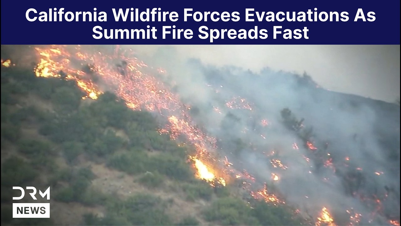 Breaking: Summit Fire Explodes to 1,300 Acres in Los Angeles