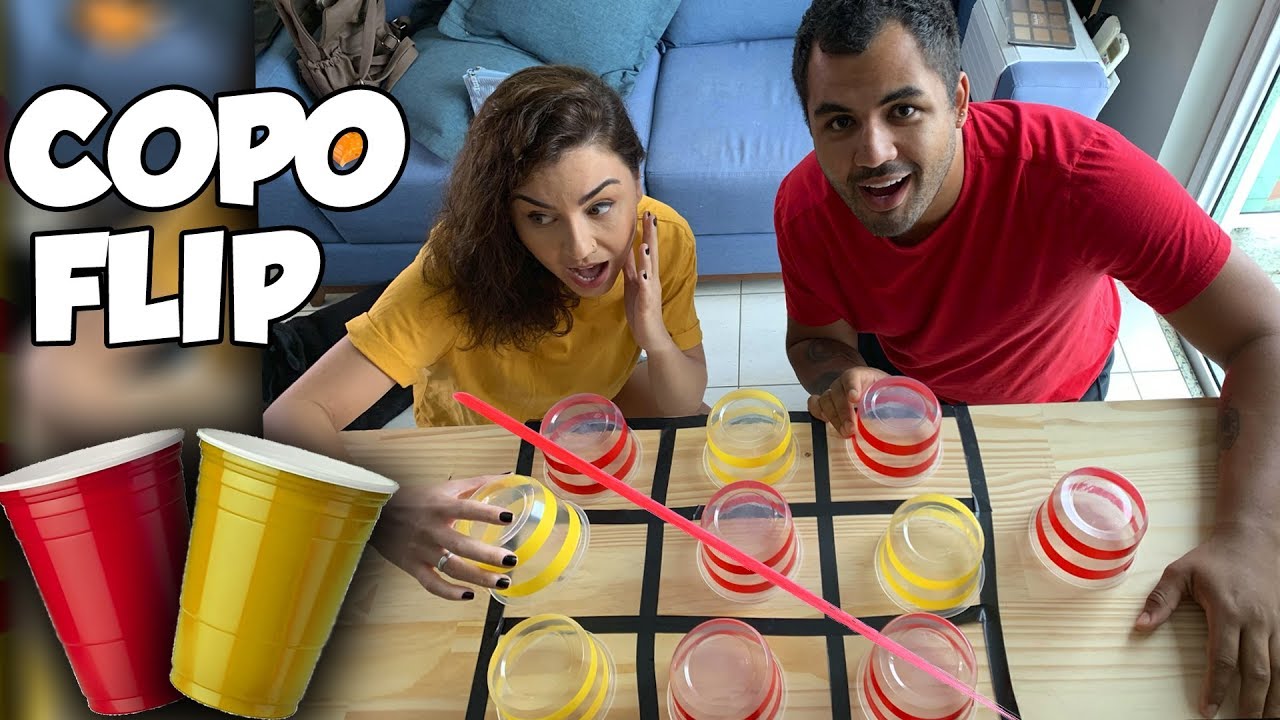 COPO-FLIP CHALLENGE! O MELHOR DESAFIO DA INTERNET!