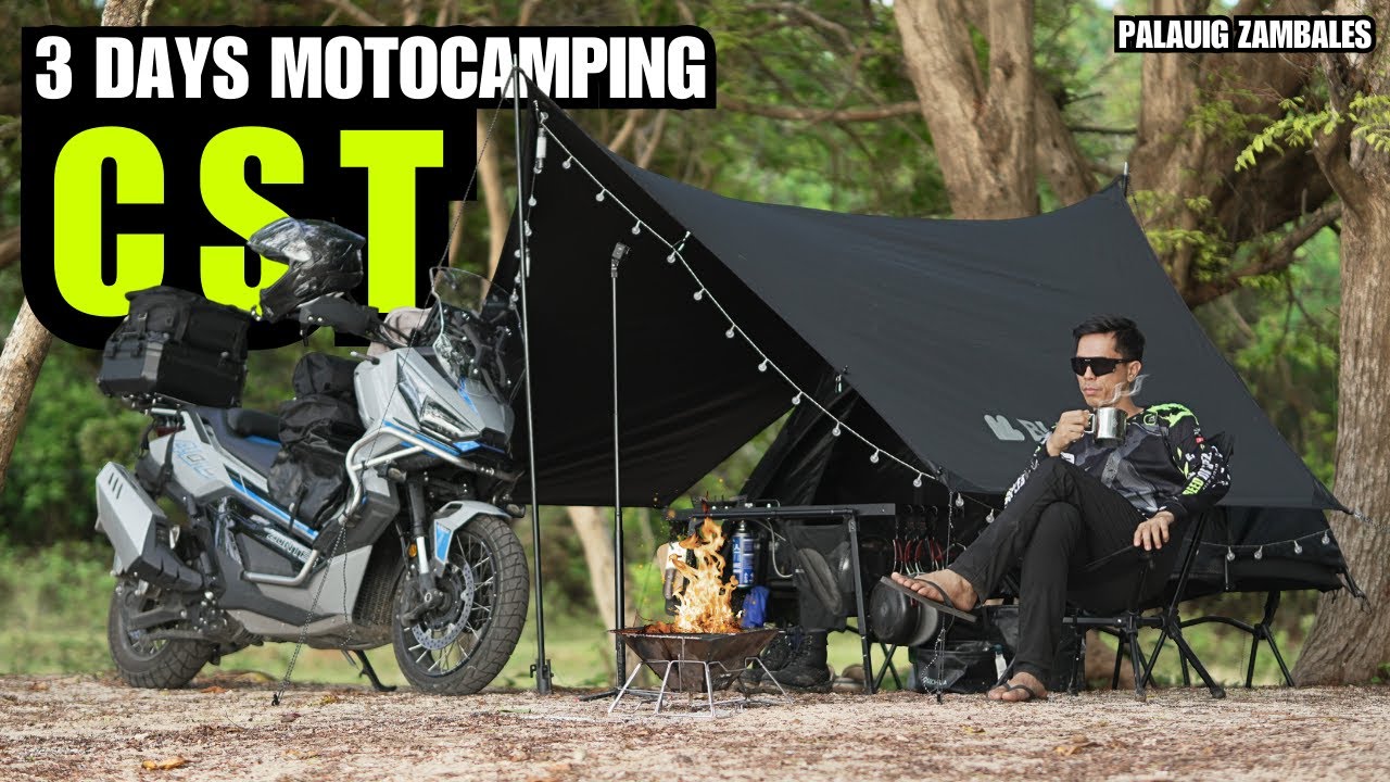 MotoCamping - Collab with BoyP - Camp Sitio Tangal Palauig Zambales