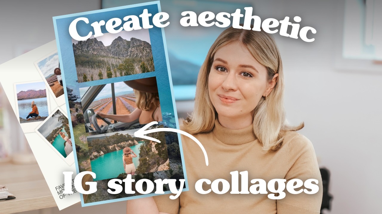 How to Create AESTHETIC Instagram Story Collages | Elevate your IG Stories!