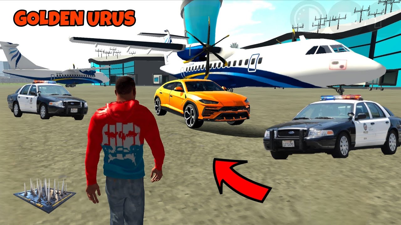 FRANKLIN AND SOMAN FOUND A GOLDEN LAMBORGHINI URUS IN AIRPORT