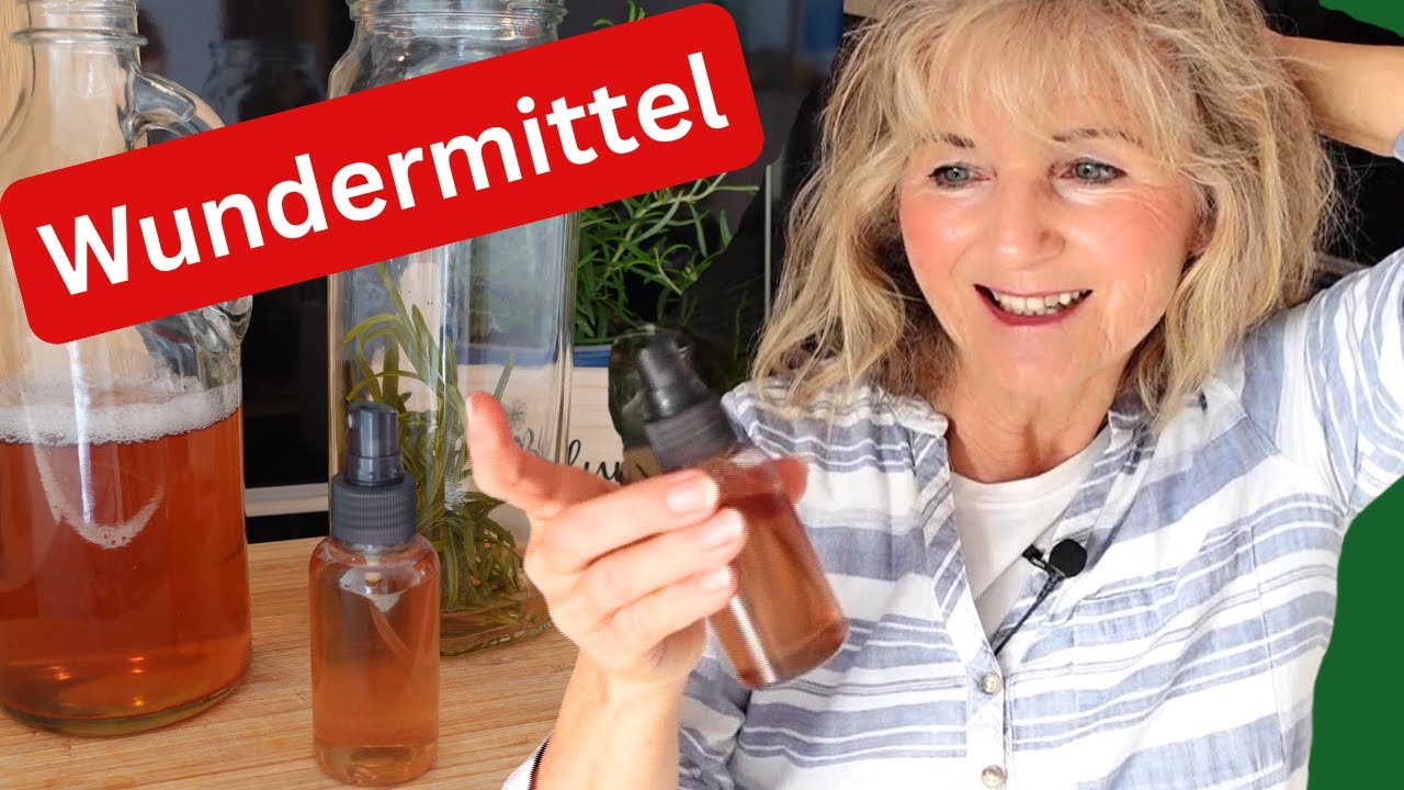 3 in einem: Haare wachsen, Leber Galle gestärkt und guter Schlaf - Heilpflanze Rosmarin
