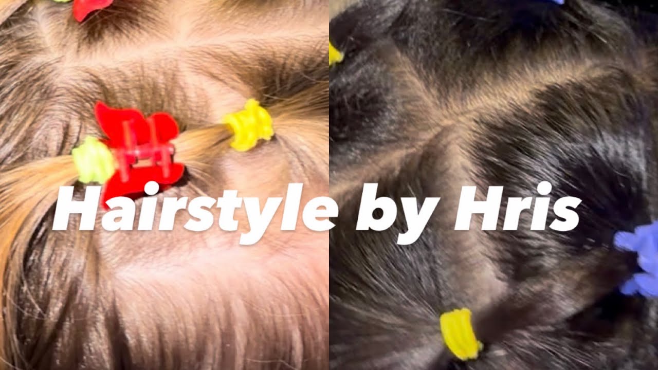 2 Quick Rubber Band School Hairstyles for toddler girls