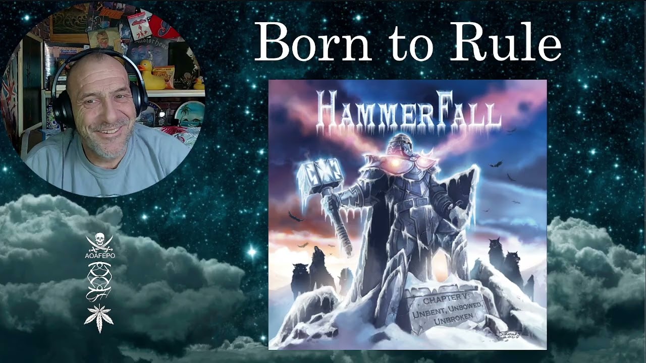 Hammerfall - Born to Rule - Reaction & Rant with Rollen (First Listen)