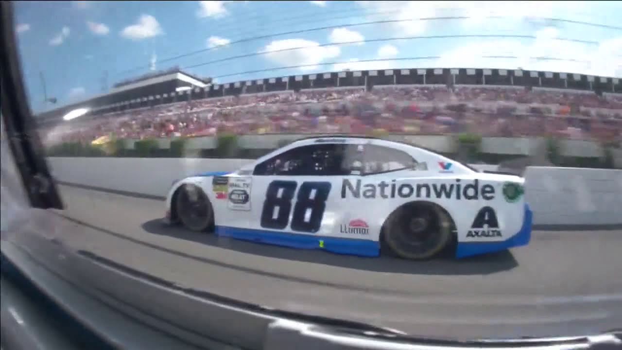 Full NASCAR In-car: Kyle Larson at Pocono