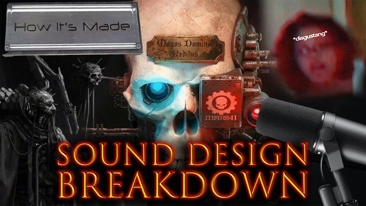 How I made the PERFECT Adeptus Mechanicus voice | Warhammer 40k | Sound Design