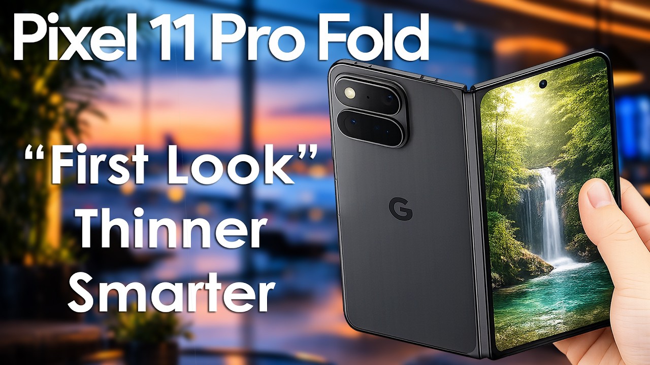 Google Pixel 11 Pro Fold Renders Just Leaked &ndash; Design Revealed