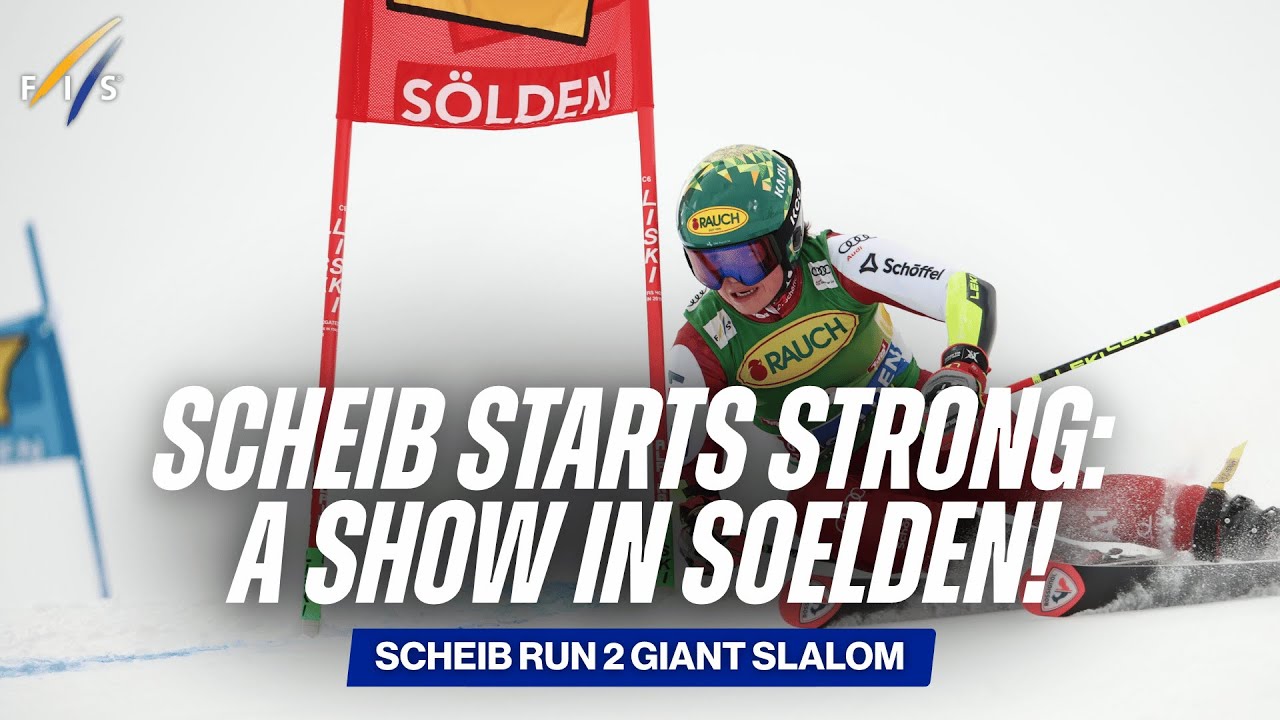 Scheib starts strong: a show in Soelden! | FIS Alpine