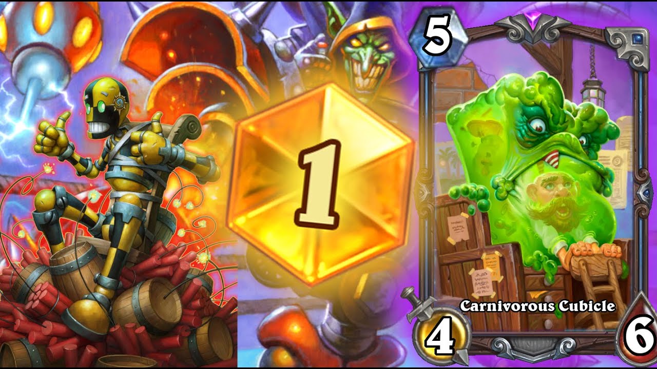 This Cube Deck is DUMMY THICC...  😱 The Best Carnivorous Cubicle Deck in Hearthstone!