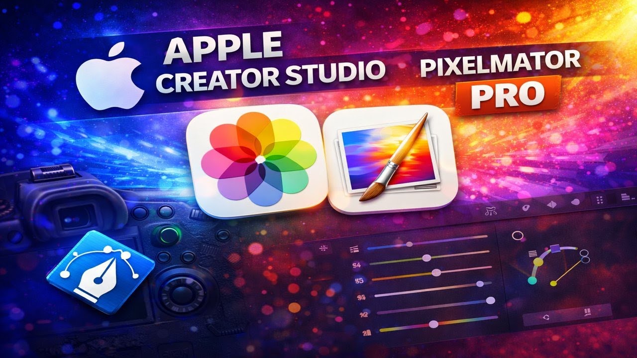 Apple Creator Studio + Pixelmator Pro Erste Eindrücke