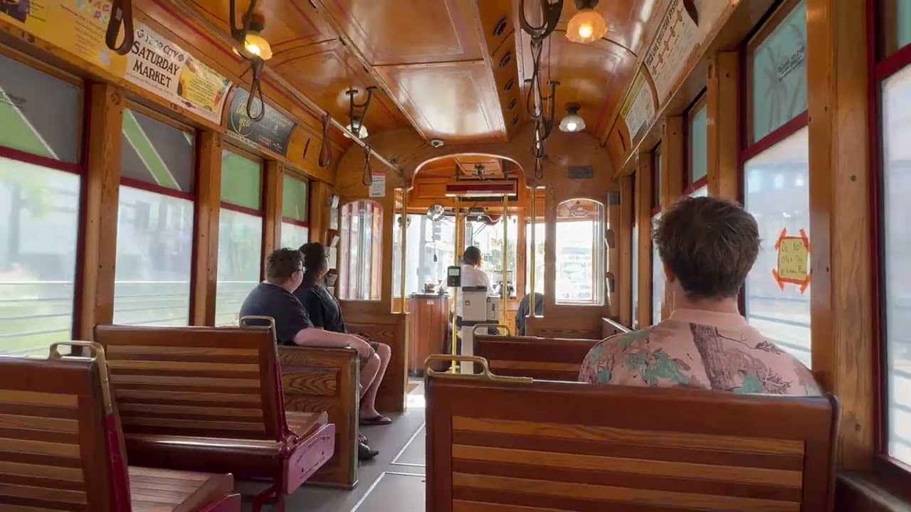Tram in Tampa City, Fl, USA