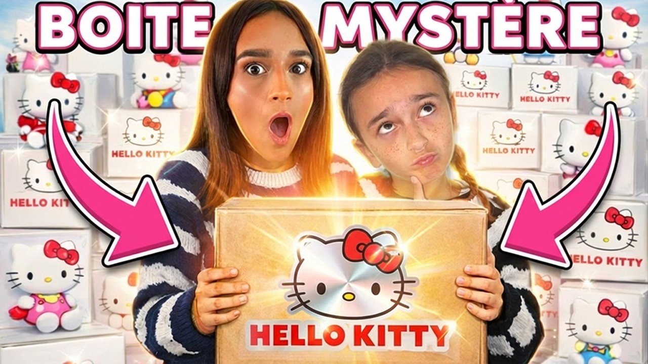 ON ESSAIE D'AVOIR LA PELUCHE MYSTERE HELLO KITTY ! (notre réaction est dingue)