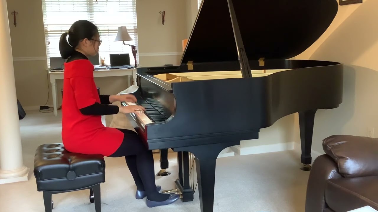 Anna Zhou, Sonata No.4 in E-flat major, Op.7 by L. v. Beethoven, Piano