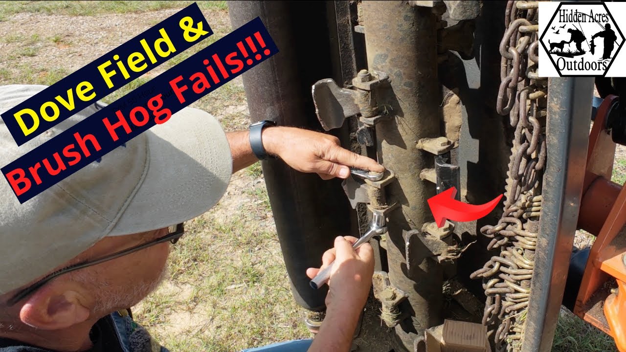 Dove Fields, Ponds, And Brush Hog Breakdowns