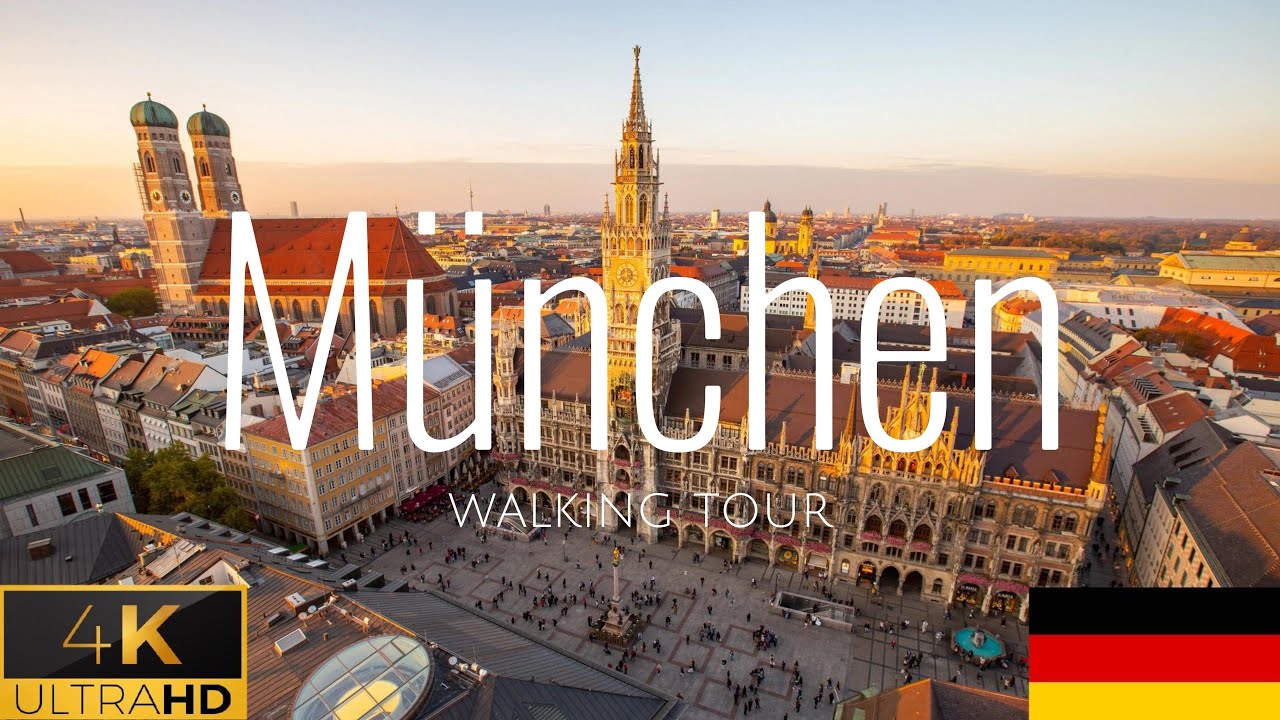 München , Germany 🇩🇪 Walking Tour 2023 | 4K 60fps HDR | the most beatiful city Germany