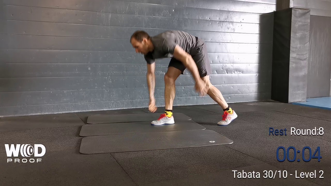Tabata Workout 16 min 30/10 interval (Level 2/2)
