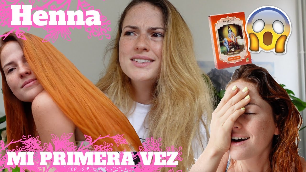 Me TIÑO el PELO con HENNA por PRIMERA VEZ