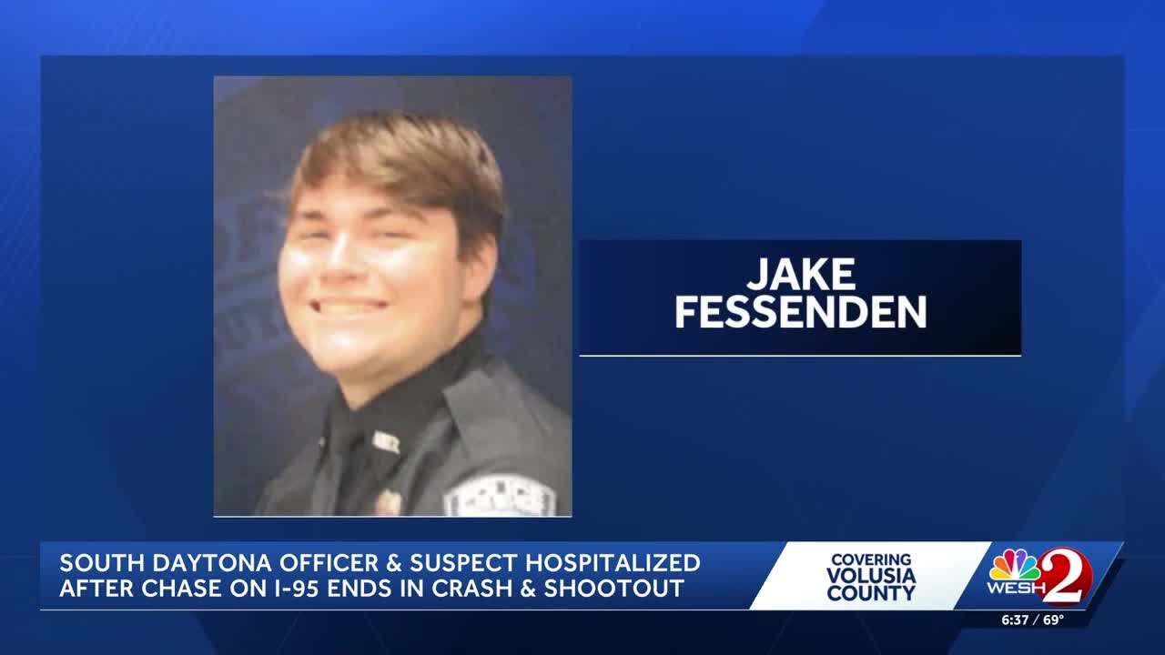 South Daytona Police officer hospitalized after chase on I-95