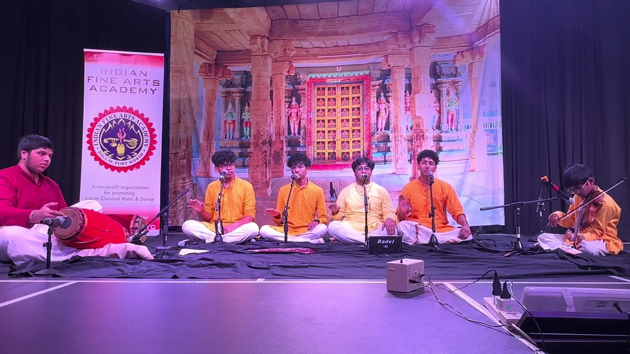 8-NAdupai palikEru- MadhyamAvathi-Kanda Chapu-Sukadhwani students singing at 2026 IFAA Nada Pratibha