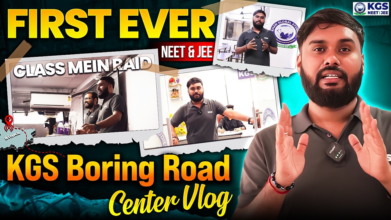KGS Boring Road Center Vlog 💥 | NEET/JEE Offline Centre Boring Road, Patna 📍 Complete Information