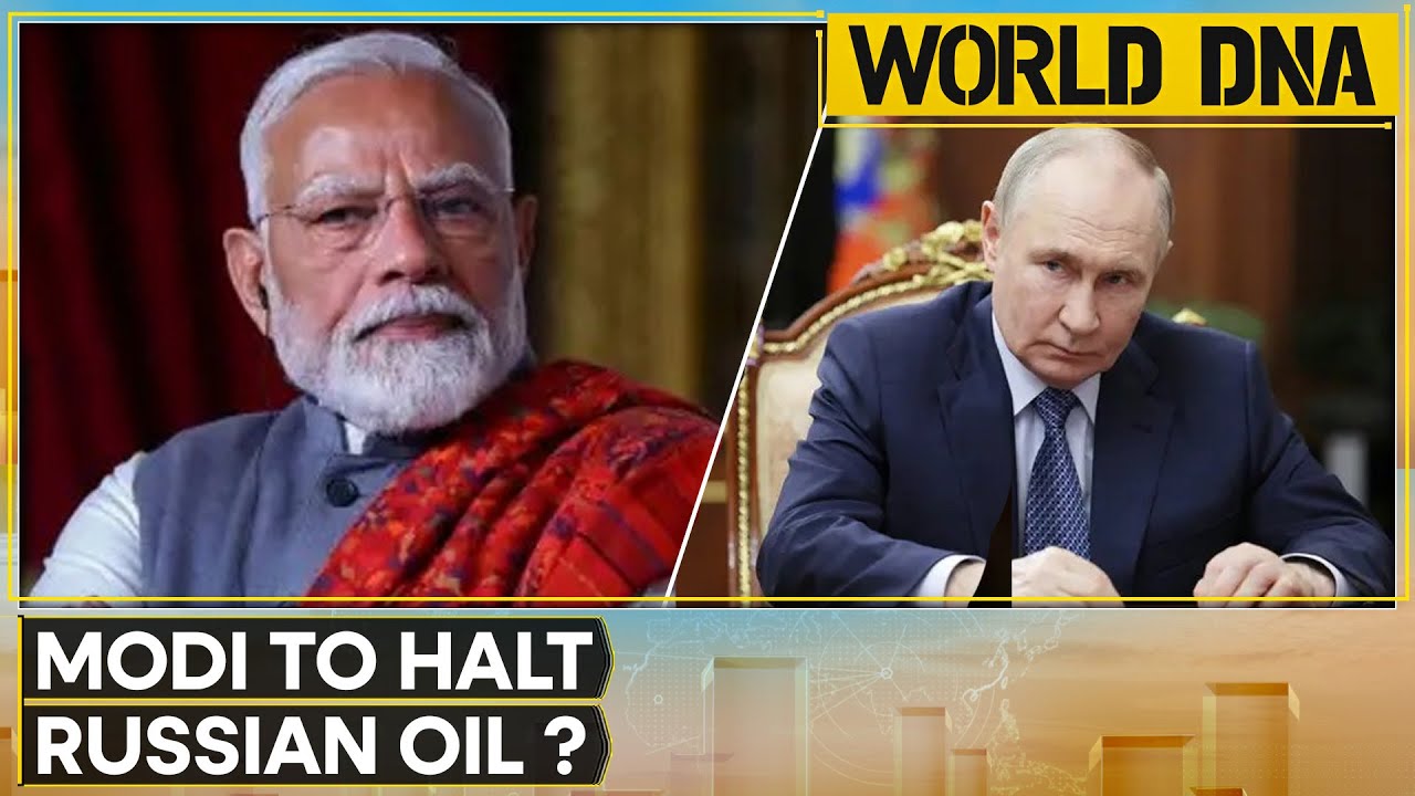 Трамп: Моди согласился прекратить импорт российской нефти | WORLD DNA | WION