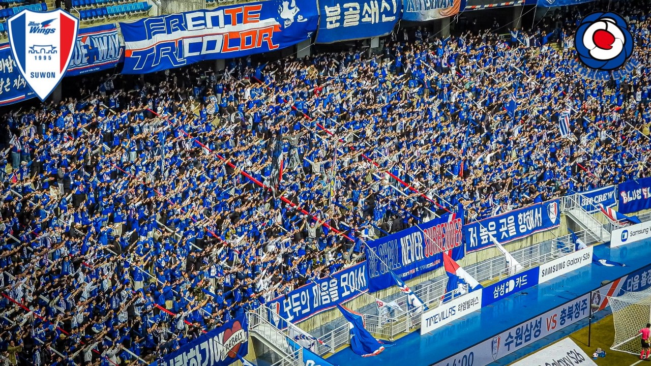 [응원모음] 이렇게까지 행복해도 되나ㅣ수원삼성 vs 전남드레곤즈