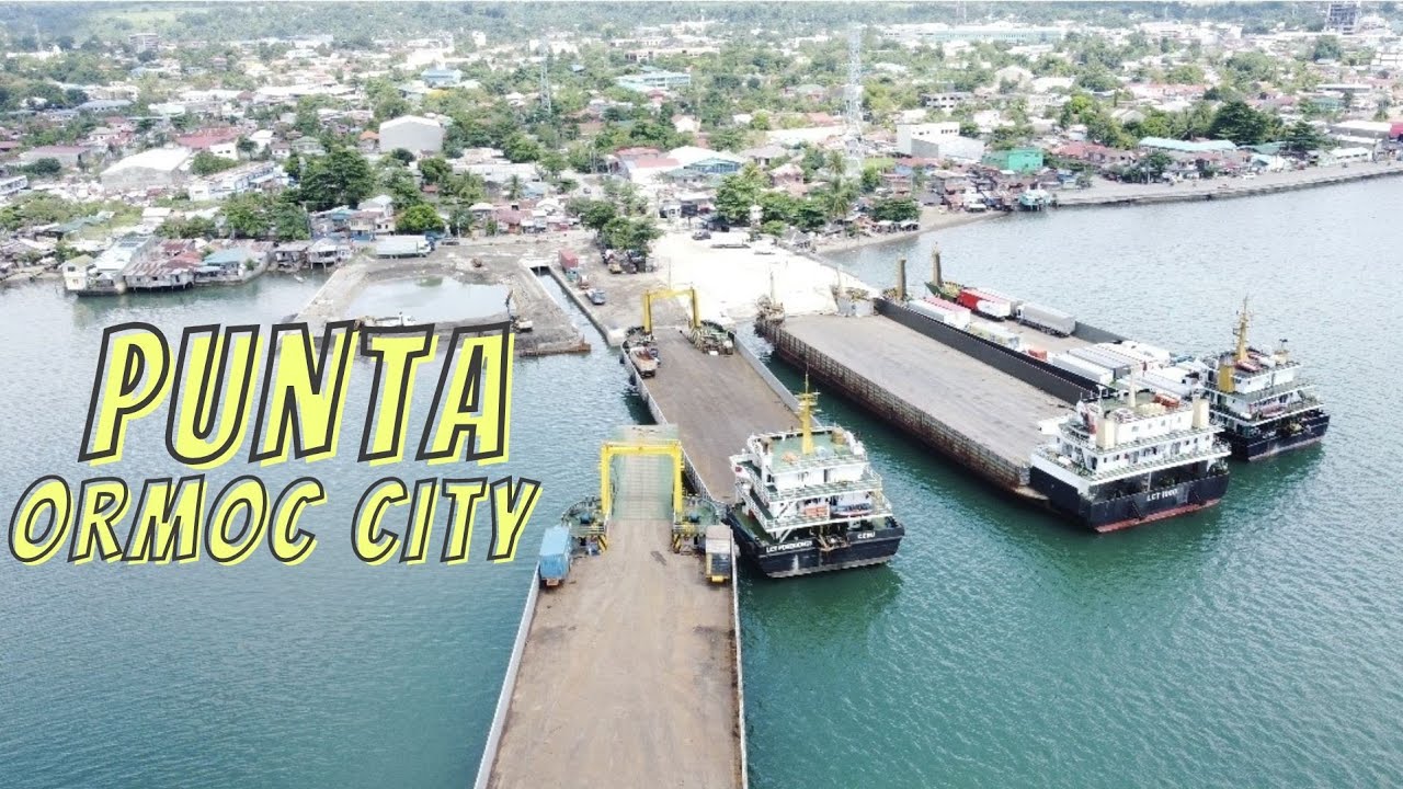 4k Barangay Punta Ormoc city Leyte aerial  Views