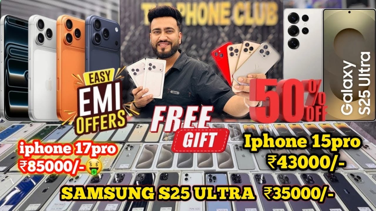 Mega Price Drop On All Models I iPhone 13pro 22000/- 15pro 44000/- 17pro 99000/-