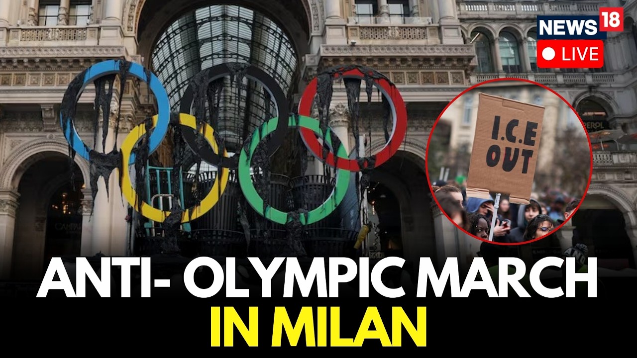 ICE-Out Protest In Italy LIVE: Anti-Olympics Protest In Milan Turns Violent, Police Use Water Cannon