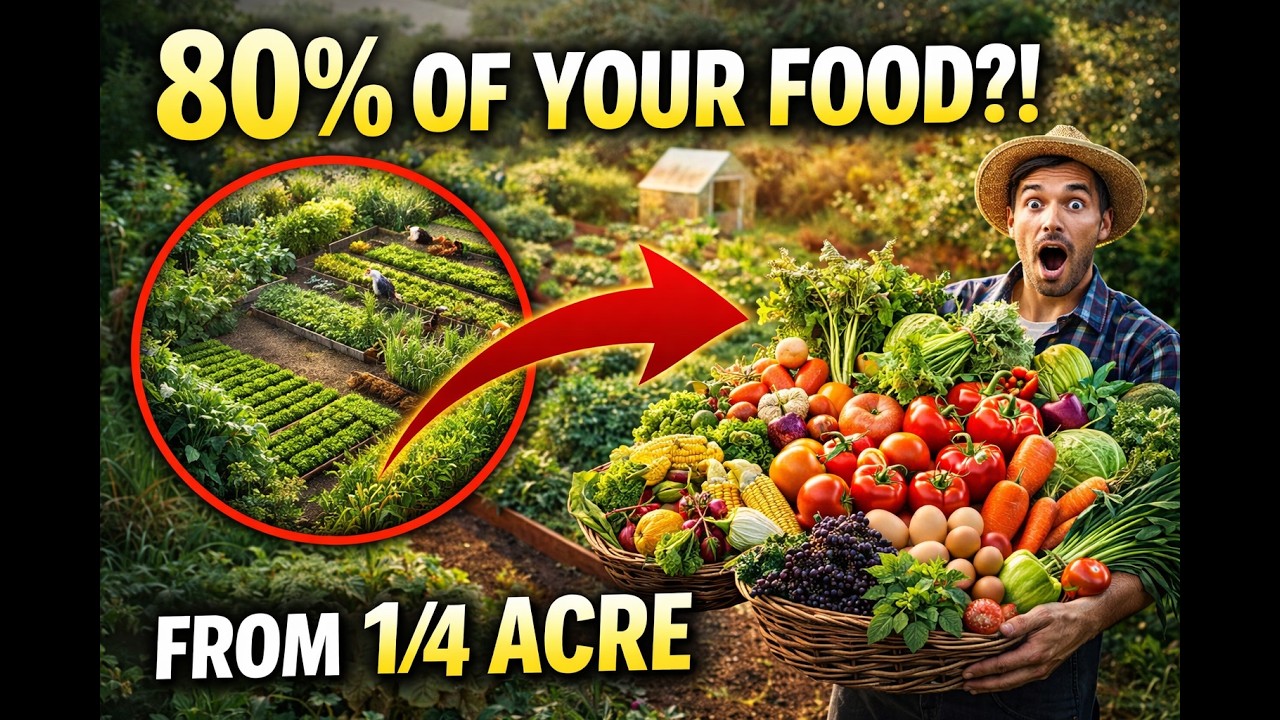 How Just 14 Acre Can Cover 80% of Your Food Needs