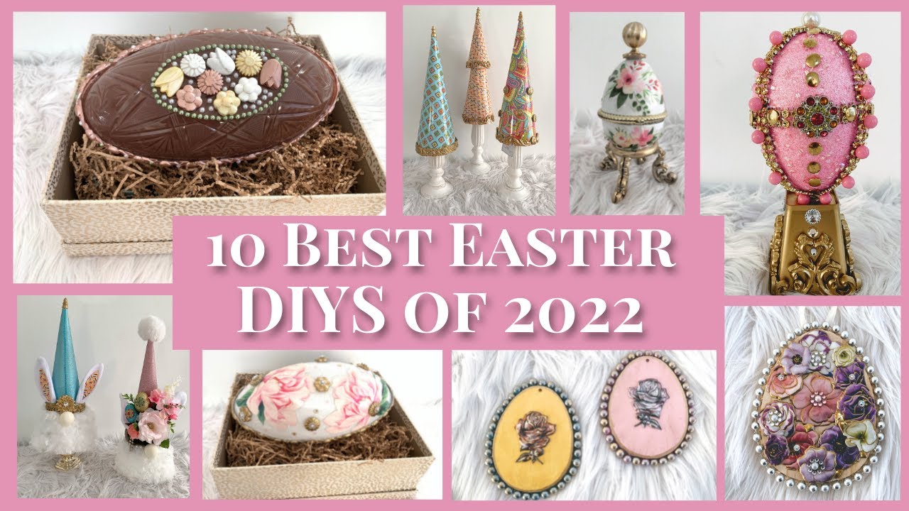 10 BEST OF 2025 DOLLAR TREE EASTER DIYs
