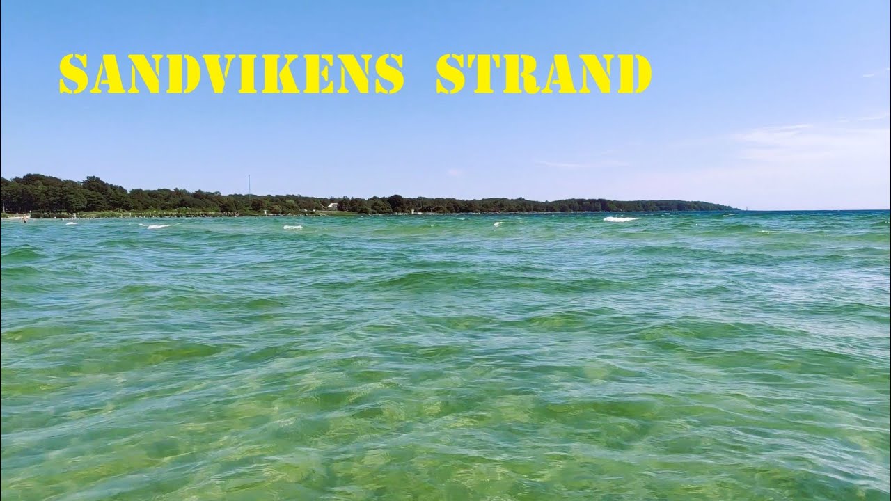 Sandvikens strand , Listerlandet , Sölvesborg , Blekinge , Sweden 25.06.2023 #sommar #holiday
