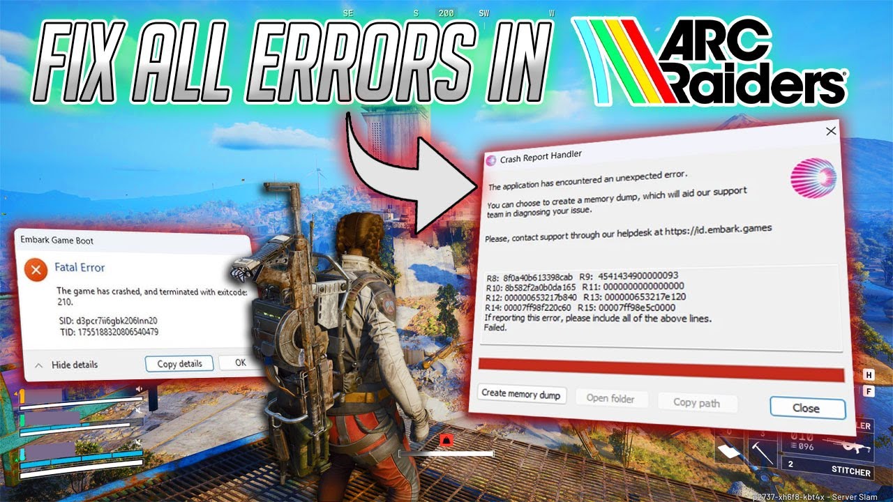 Arc Raiders — исправление сбоев, ошибок DX12 и всех основных проблем на ЛЮБОМ ПК🔧